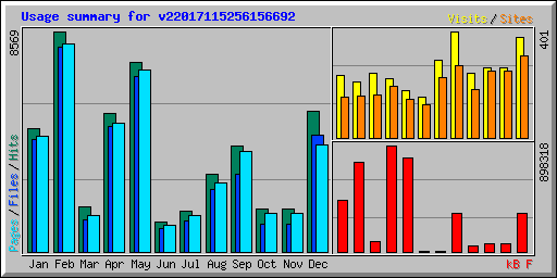 Usage summary for v22017115256156692